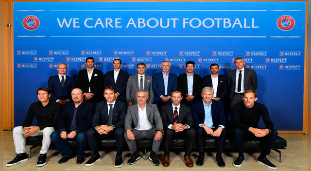 Foro de Entrenadores de Clubes de Élite de la UEFA: Reunión de los técnicos más importantes en Europa │ FOTOS