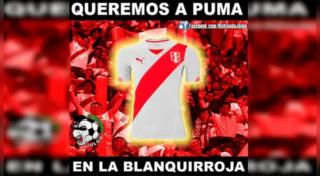 Camiseta de la selección peruana genera divertidos memes previo a Holanda. Foto: Facebook Camiseta de la selección peruana genera divertidos memes previo a Holanda. Foto: Facebook
