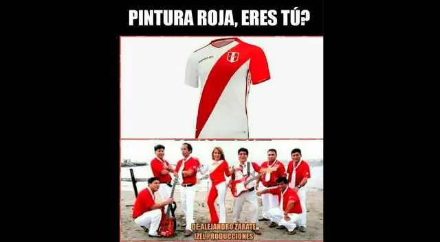 Camiseta de la selección peruana genera divertidos memes previo a Holanda. Foto: Facebook Camiseta de la selección peruana genera divertidos memes previo a Holanda. Foto: Facebook