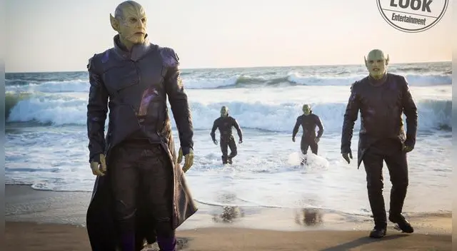 Filtran las primeras imágenes de Capitán Marvel. Filtran las primeras imágenes de Capitán Marvel.