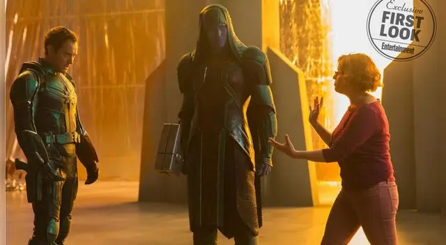 Filtran las primeras imágenes de Capitán Marvel. Filtran las primeras imágenes de Capitán Marvel.