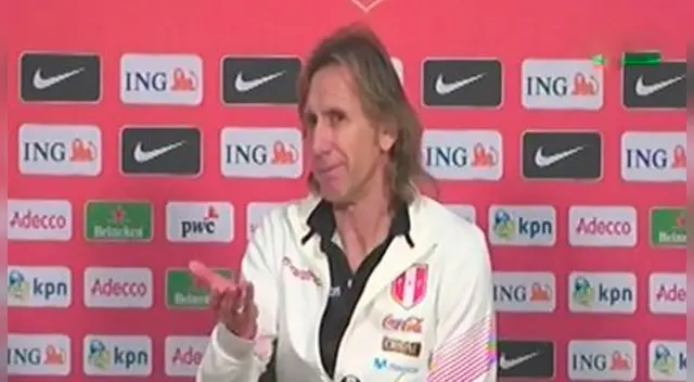 Selección Peruana: Ricardo Gareca fue 'plantado' en conferencia de prensa tras derrota ante Holanda [VIDEO]