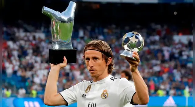 Luka Modric sobre Cristiano Ronaldo: "Me felicitó y me dijo que merecía el premio UEFA"