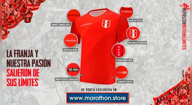 Selección Peruana: ya se conoce el diseño de la camiseta alterna | Foto | Marathon.