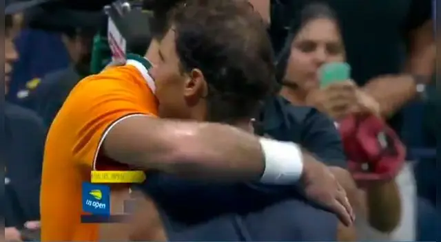 Rafael Nadal y el emotivo abrazo con Juan Martín Del Potro tras anunciar su retiro del US Open 2018 Rafael Nadal y el emotivo abrazo con Juan Martín Del Potro tras anunciar su retiro del US Open 2018
