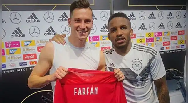 Instagram: Julian Draxler dedica emotiva publicacion a Jefferson Farfán tras reencontrarse en el Perú vs Alemania Instagram: Julian Draxler dedica emotiva publicacion a Jefferson Farfán tras reencontrarse en el Perú vs Alemania