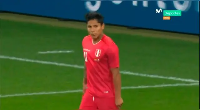 Raúl Ruidíaz falló increíble chance de gol en el Perú vs Alemania