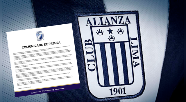 Alianza Lima: Comunicado oficial sobre el ‘La toma del Estadio Alejandro Villanueva │ FOTO Alianza Lima: Comunicado oficial sobre el ‘La toma del Estadio Alejandro Villanueva │ FOTO