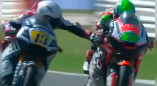 [Youtube]: ¡Terrible! El acto de deslealtad de un piloto en el GP de San Marino