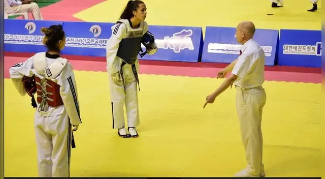 Camila Caceres Gonzalez entrena en Corea del Sur con miras a su participación en el Campeonato Mundial de Taekwondo Camila Caceres Gonzalez entrena en Corea del Sur con miras a su participación en el Campeonato Mundial de Taekwondo