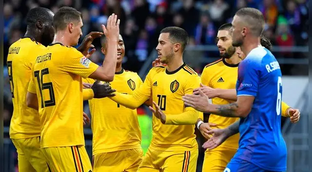 Bélgica venció 3-0 a Islandia en su debut en la UEFA Nations League