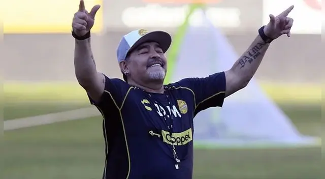 Diego Armando Maradona dirigió primer entrenamiento de Dorados de Sinaloa [VIDEO]