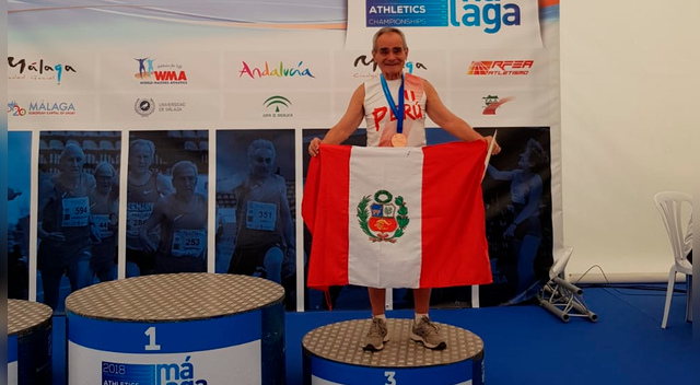 Universitario: Jaime Alfredo León Pallete, ex presidente crema ganó medalla de bronce en competencia internacional de Atletismo │ desde MÁLAGA - ESPAÑA │ VIDEO Universitario: Jaime Alfredo León Pallete, ex presidente crema ganó medalla de bronce en competencia internacional de Atletismo │ desde MÁLAGA - ESPAÑA │ VIDEO