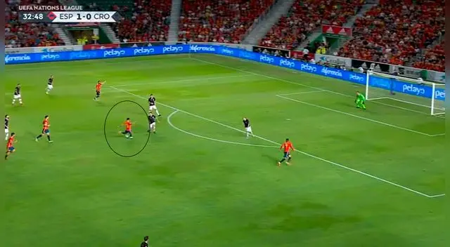 Golazo de Marco Asensio | España vs Croacia EN VIVO: el tanto del 2-0 en fecha 2 de UEFA Nations League
