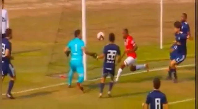 La increíble ocasión errada por Wilmer Aguirre en el Sporting Cristal vs. Unión Comercio