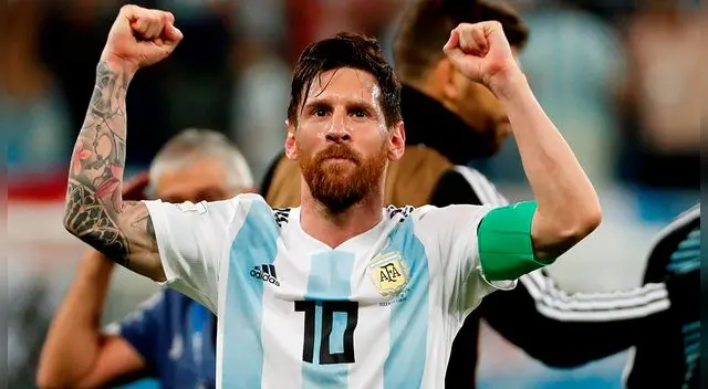 Lionel Messi, durante el Mundial Rusia 2018. Lionel Messi, durante el Mundial Rusia 2018.