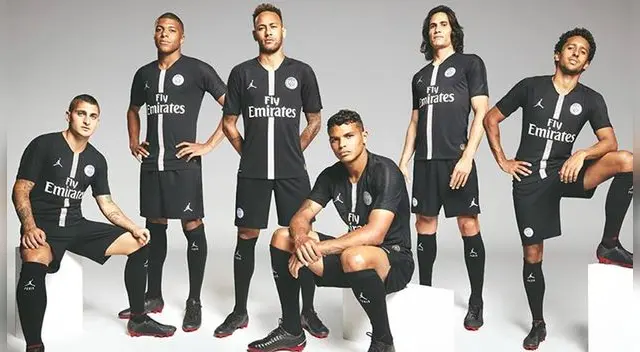 PSG estrena nueva camiseta con la firma de Air Jordan y será usada para la Champions