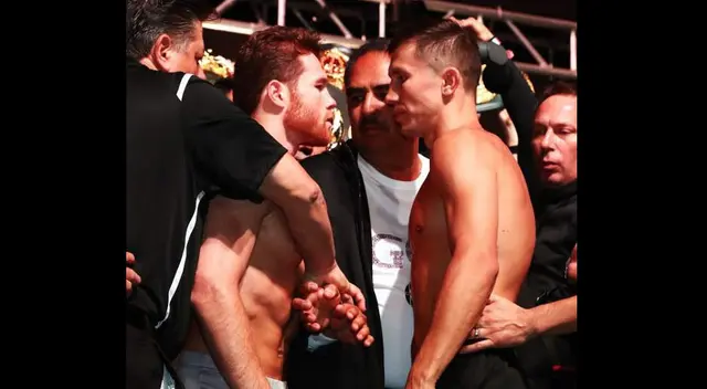 Las postales que dejó el explosivo careo entre 'Canelo' Álvarez y Golovkin 