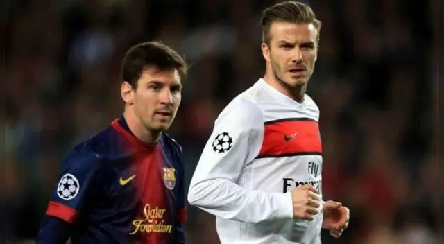 Lionel Messi: David Beckham sueña con el astro argentino para su equipo en la MLS
