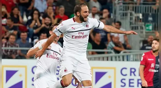 AC Milan y Cagliari igualaron 1-1 en la fecha 4 de la Serie A.