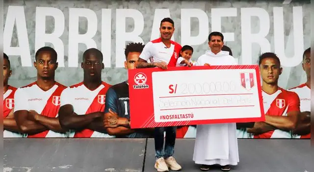 Jugadores de la selección peruana se unieron para donar para la Teletón 