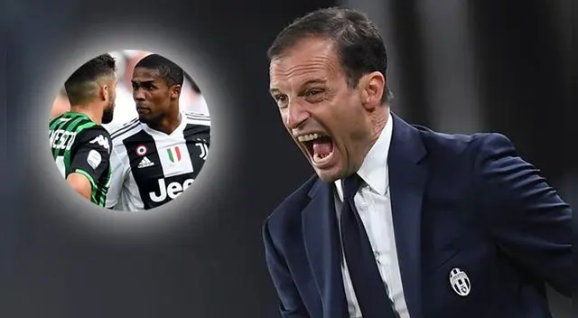Douglas Costa recibe sanción de la Federación Italiana y de la Juventus confirmó Massimiliano Allegri