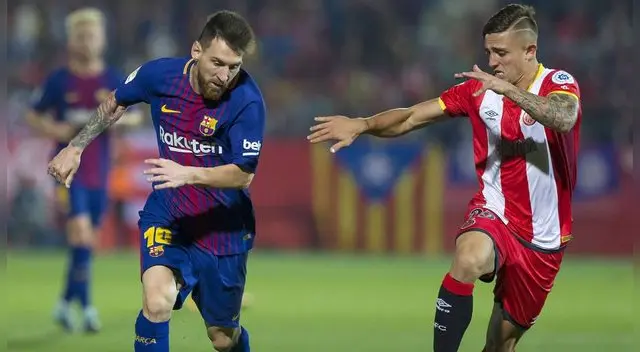 Barcelona y Girona, ambos equipos son catalanes. 