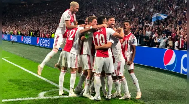 Ajax vs AEK Athenas: Nicolás Tagliafico marcó un doblete por la Champions League. 