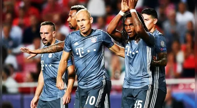 Bayern Múnich vs Benfica EN VIVO ONLINE EN DIRECTO VÍA ESPN con James Rodríguez desde Lisboa grupo B de la Champions League 