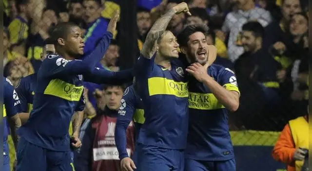 Boca Juniors venció 2-0 a Cruzeiro por la ida de los cuartos de la Copa Libertadores