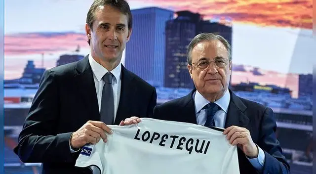 Real Madrid: Florentino Peréz planteó a Julen Lopetegui que el objetivo es ganar la Champions League al Barcelona Real Madrid: Florentino Peréz planteó a Julen Lopetegui que el objetivo es ganar la Champions League al Barcelona