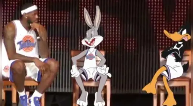 LeBron James y las primeras imágenes de la película "Space Jam 2"