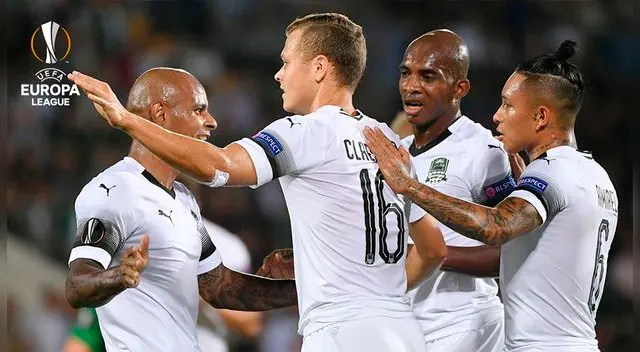 Krasnodar vs Akhisarspor: Christian Cueva debutó en la Europa League. 