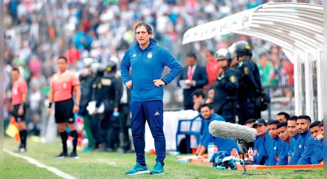 Mario Salas DT de Sporting Cristal brindó mensaje contra la violencia en el fútbol peruano │ Alianza Lima vs Sporting Cristal en Matute