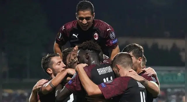 AC Milan salió victorioso en su primer partido en la Europa League. | Foto: Twitter Milan AC Milan salió victorioso en su primer partido en la Europa League. | Foto: Twitter Milan