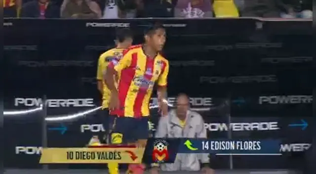 Edison Flores debutó con el Morelia en la Liga MX
