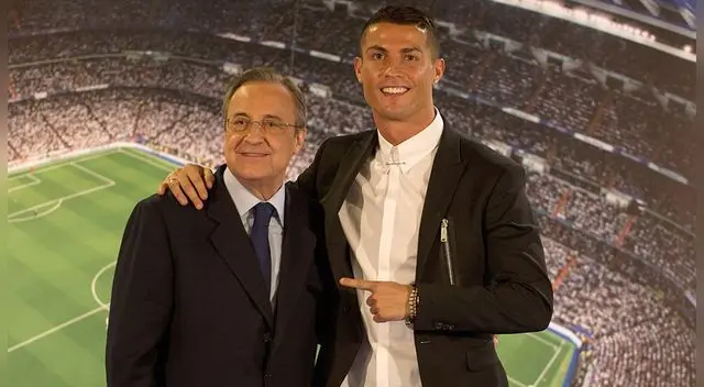 Florentino Pérez y Cristiano Ronaldo no terminaron en buenos términos. Florentino Pérez y Cristiano Ronaldo no terminaron en buenos términos.