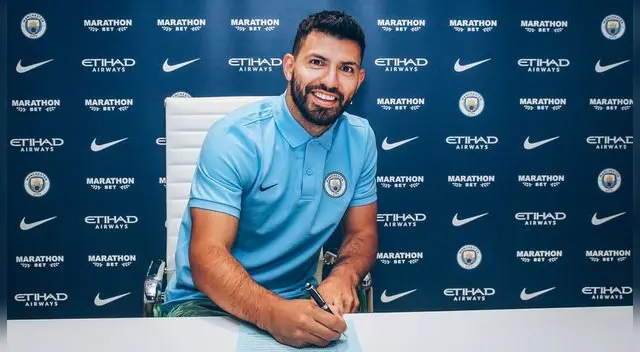 Manchester City: Sergio Agüero renovó contrato hasta la temporada 2020/2021 | Video. Manchester City: Sergio Agüero renovó contrato hasta la temporada 2020/2021 | Video.