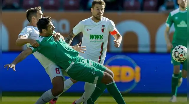 Werder Bremen vs Augsburg EN VIVO ONLINE EN DIRECTO Fox Sports con Claudio Pizarro por la fecha 4 de la Bundesliga