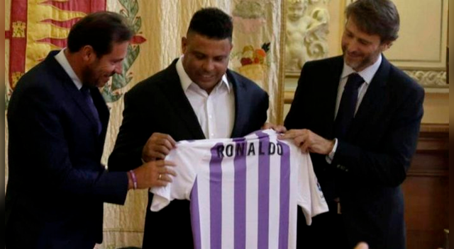Ronaldo Nazario entrenará oficialmente en el Real Valladolid Club de Fútbol │ Fútbol Español │ Liga Santander 