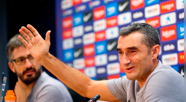 Barcelona: Ernesto Valverde no piensa analizar al Real Madrid y solo se enfoca en Girona │ Liga Santander │ Fútbol Español