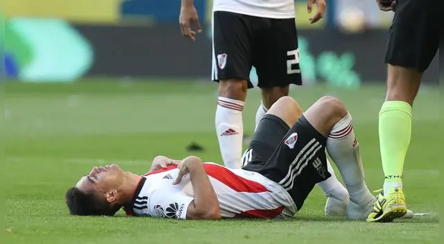 River Plate informó la lesión de 'Pity' Martínez River Plate informó la lesión de 'Pity' Martínez