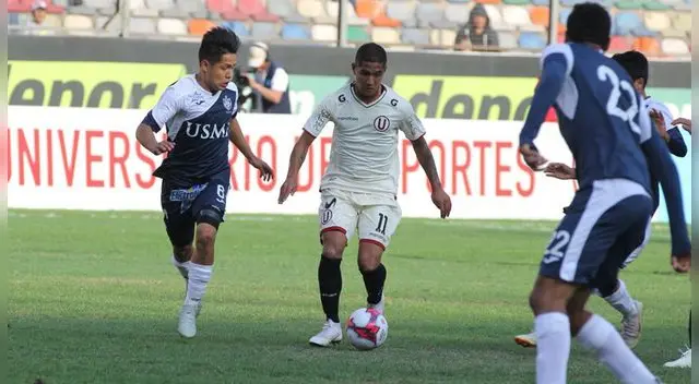 Universitario empató 2-2 con San Martín por la fecha 4 del Torneo Clausura 