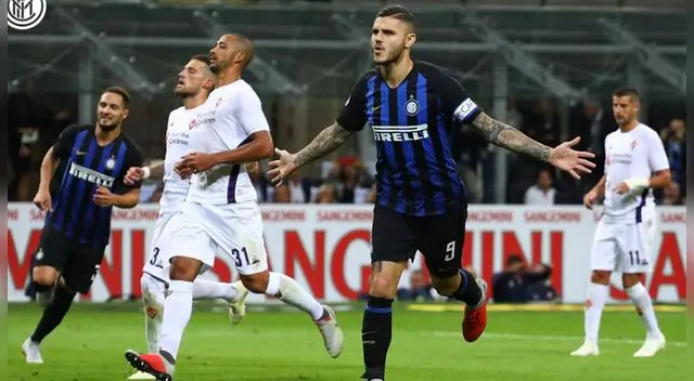 Inter venció 2-1 a la Fiorentina con Mauro Icardi por la fecha 6 de la Serie A[RESUMEN Y GOLES]