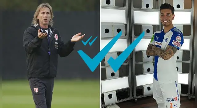 Ricardo Gareca quería contar con el defensa del Grasshopper de Suiza, pero el jugador no respondió los mensajes de la FPF. 