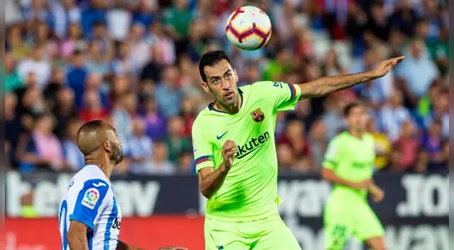 Barcelona vs Leganés: Sergio Busquets fue autocrítico tras perder en la Liga Santander