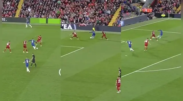 Eden Hazard metió el 2-1 al estilo de Maradona en el Liverpool vs Chelsea.