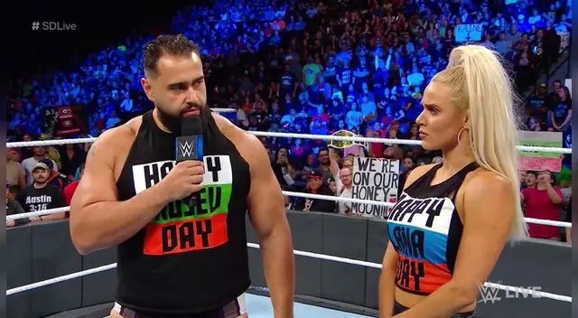Aiden English insinuó que Lana le fue infiel a Rusev con él [VIDEO]