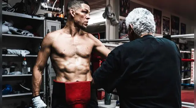 UFC: Nate Diaz entrena boxeo al estilo Conor McGregor para su lucha contra Dustin Poirier