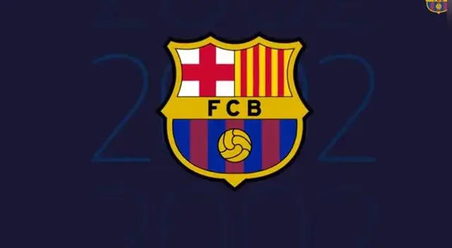 Este es el actual modelo de escudo del Barcelona, el cual se busca ser reemplazado por uno más 'modernizado'.